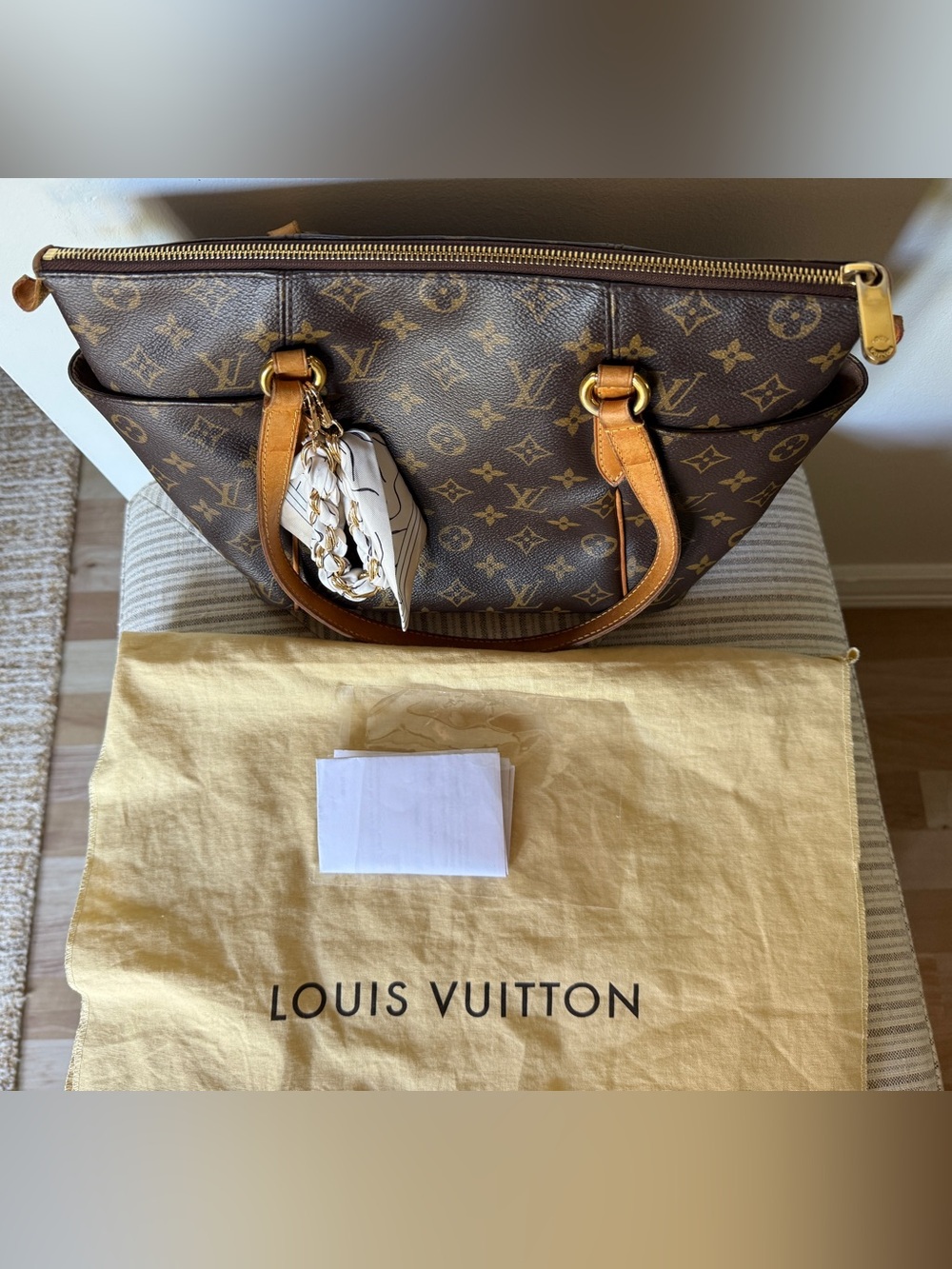 AUTHENTIC Louis Vuitton Totally PM Tote w/ COA, Dust Bag